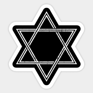 Hexagram Symbol Sticker